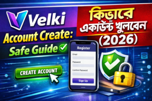 Creating a Velki account guide 1
